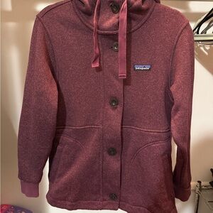 Patagonia Women's Sweater in Burgundy